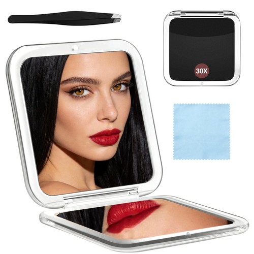 Compact mirror foldable - foldable, &