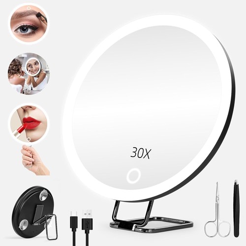 30x magnifying makeup mirror - makeup,