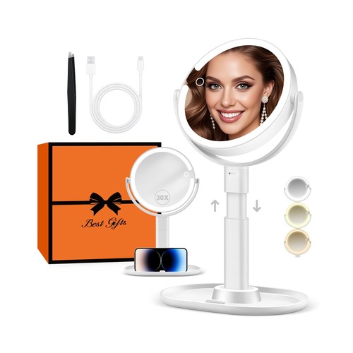 Makeup mirror with lights - mirror,