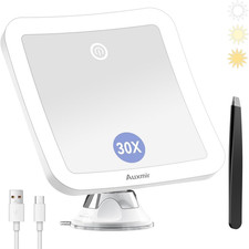 Magnifying Mirror with Light