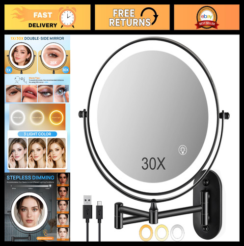 Double sided lighted makeup - lighted,