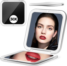 Compact Mirror, 30X Magnifying