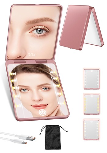 Compact mirror rechargeable - mirror,