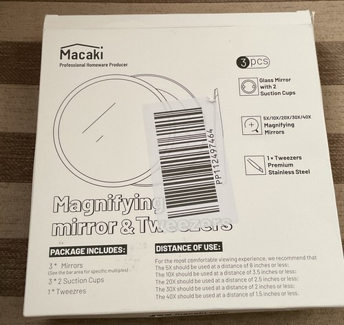 Macaki magnifying mirror 3 - macaki,