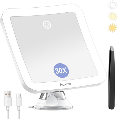 Magnifying mirror with - magnifying,