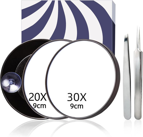 30x magnifying mirror with - 30x,