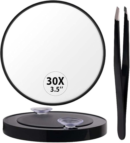 30x magnifying mirror - 30x, mirror,