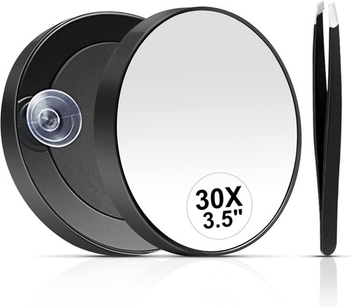 30x magnifying mirror small - 30x,