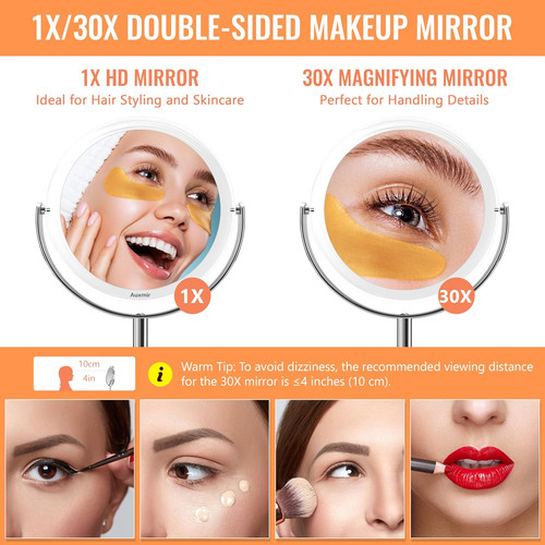 30x magnifying mirror - 30x,