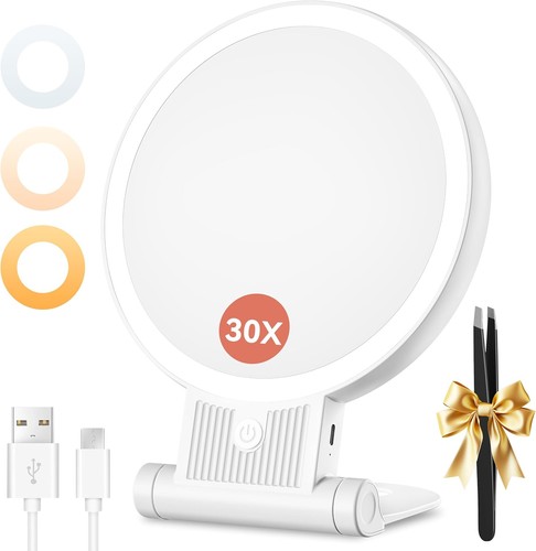 Auxmir 30x magnifying - magnifying, mirror